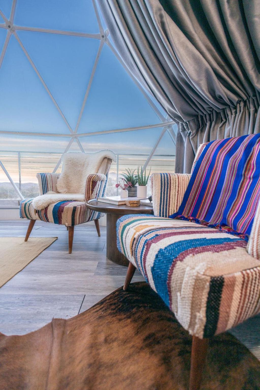 Zia Geo Dome At El Mistico Ranch, Glamping Villa Nogal Exteriör bild